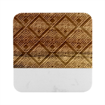 Pattern Seamless Antique Luxury Marble Wood Coaster (Square)