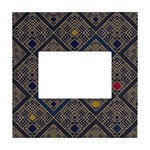 Pattern Seamless Antique Luxury White Box Photo Frame 4  x 6 