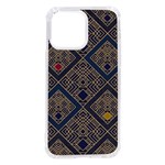 Pattern Seamless Antique Luxury iPhone 14 Pro Max TPU UV Print Case