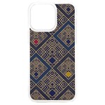 Pattern Seamless Antique Luxury iPhone 15 Plus TPU UV Print Case