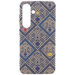 Pattern Seamless Antique Luxury Samsung Galaxy S24 6.2 Inch Black TPU UV Case