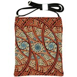 One Church Window Apophysis Art Fractal Shoulder Sling Bag