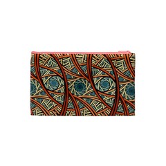 One Church Window Apophysis Art Fractal Cosmetic Bag (XS) from ArtsNow.com Back