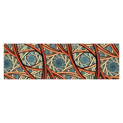 One Church Window Apophysis Art Fractal Toiletries Pouch from ArtsNow.com Hand Strap