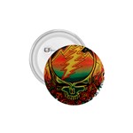 Grateful Steal Your Face Deadhead Hippie Logo Symbol 1.75  Buttons