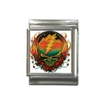 Grateful Steal Your Face Deadhead Hippie Logo Symbol Italian Charm (13mm)