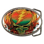 Grateful Steal Your Face Deadhead Hippie Logo Symbol Belt Buckles