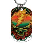 Grateful Steal Your Face Deadhead Hippie Logo Symbol Dog Tag (One Side)