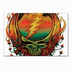 Grateful Steal Your Face Deadhead Hippie Logo Symbol Postcard 4 x 6  (Pkg of 10)