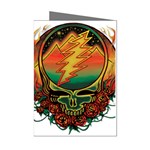 Grateful Steal Your Face Deadhead Hippie Logo Symbol Mini Greeting Cards (Pkg of 8)