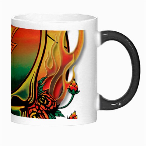 Grateful Steal Your Face Deadhead Hippie Logo Symbol Morph Mug from ArtsNow.com Right