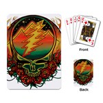 Grateful Steal Your Face Deadhead Hippie Logo Symbol Playing Cards Single Design (Rectangle)