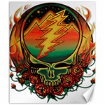 Grateful Steal Your Face Deadhead Hippie Logo Symbol Canvas 20  x 24 