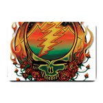 Grateful Steal Your Face Deadhead Hippie Logo Symbol Small Doormat