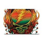 Grateful Steal Your Face Deadhead Hippie Logo Symbol Plate Mats