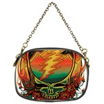 Grateful Steal Your Face Deadhead Hippie Logo Symbol Chain Purse (One Side)