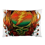 Grateful Steal Your Face Deadhead Hippie Logo Symbol Pillow Case