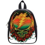 Grateful Steal Your Face Deadhead Hippie Logo Symbol School Bag (Small)