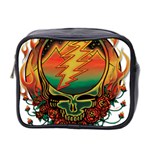 Grateful Steal Your Face Deadhead Hippie Logo Symbol Mini Toiletries Bag (Two Sides)