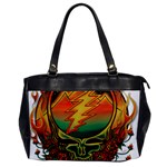 Grateful Steal Your Face Deadhead Hippie Logo Symbol Oversize Office Handbag