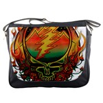 Grateful Steal Your Face Deadhead Hippie Logo Symbol Messenger Bag