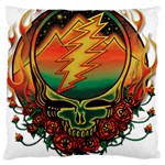 Grateful Steal Your Face Deadhead Hippie Logo Symbol Large Cushion Case (One Side)