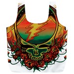 Grateful Steal Your Face Deadhead Hippie Logo Symbol Full Print Recycle Bag (XL)