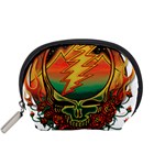 Grateful Steal Your Face Deadhead Hippie Logo Symbol Accessory Pouch (Small)