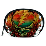 Grateful Steal Your Face Deadhead Hippie Logo Symbol Accessory Pouch (Medium)