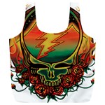 Grateful Steal Your Face Deadhead Hippie Logo Symbol Full Print Recycle Bag (XXL)