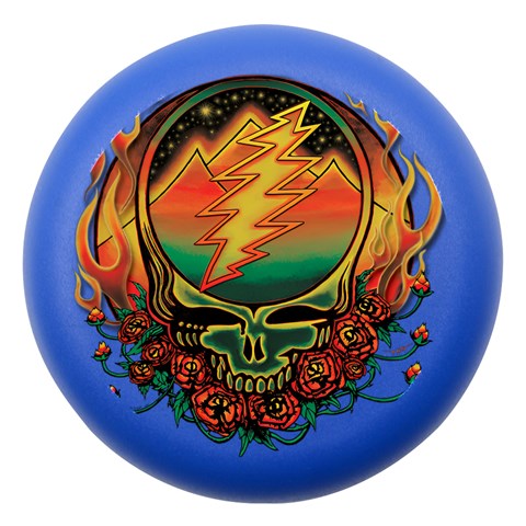 Grateful Steal Your Face Deadhead Hippie Logo Symbol Dento Box with Mirror from ArtsNow.com Front