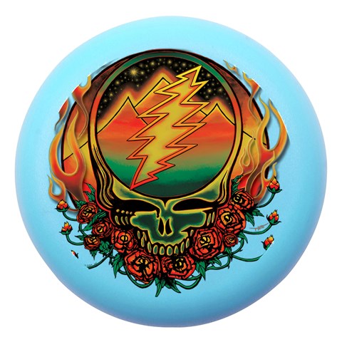 Grateful Steal Your Face Deadhead Hippie Logo Symbol Dento Box with Mirror from ArtsNow.com Front