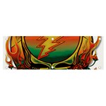 Grateful Steal Your Face Deadhead Hippie Logo Symbol Banner and Sign 6  x 2 