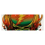 Grateful Steal Your Face Deadhead Hippie Logo Symbol Banner and Sign 8  x 3 