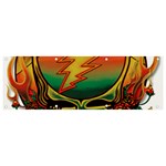 Grateful Steal Your Face Deadhead Hippie Logo Symbol Banner and Sign 9  x 3 