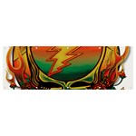 Grateful Steal Your Face Deadhead Hippie Logo Symbol Banner and Sign 12  x 4 