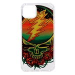 Grateful Steal Your Face Deadhead Hippie Logo Symbol iPhone 14 Plus TPU UV Print Case