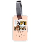 Personalized Photo Name Diamond Luggage Tag (two sides) Luggage Tag (two sides)