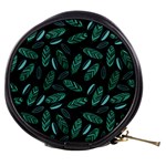 Leaves Pattern Abstract Blade Mini Makeup Bag