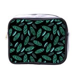 Leaves Pattern Abstract Blade Mini Toiletries Bag (One Side)