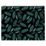 Leaves Pattern Abstract Blade Cosmetic Bag (XXXL)