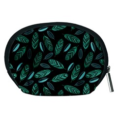 Leaves Pattern Abstract Blade Accessory Pouch (Medium) from ArtsNow.com Back