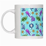 Sea Ocean Sealife Turtle Jellyfish White Mug