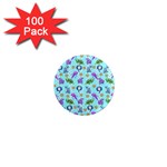 Sea Ocean Sealife Turtle Jellyfish 1  Mini Magnets (100 pack) 