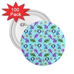 Sea Ocean Sealife Turtle Jellyfish 2.25  Buttons (100 pack) 