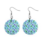 Sea Ocean Sealife Turtle Jellyfish Mini Button Earrings