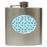 Sea Ocean Sealife Turtle Jellyfish Hip Flask (6 oz)