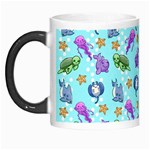 Sea Ocean Sealife Turtle Jellyfish Morph Mug