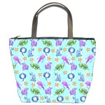 Sea Ocean Sealife Turtle Jellyfish Bucket Bag