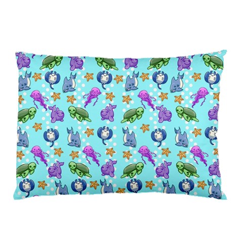 Sea Ocean Sealife Turtle Jellyfish Pillow Case from ArtsNow.com 26.62 x18.9  Pillow Case